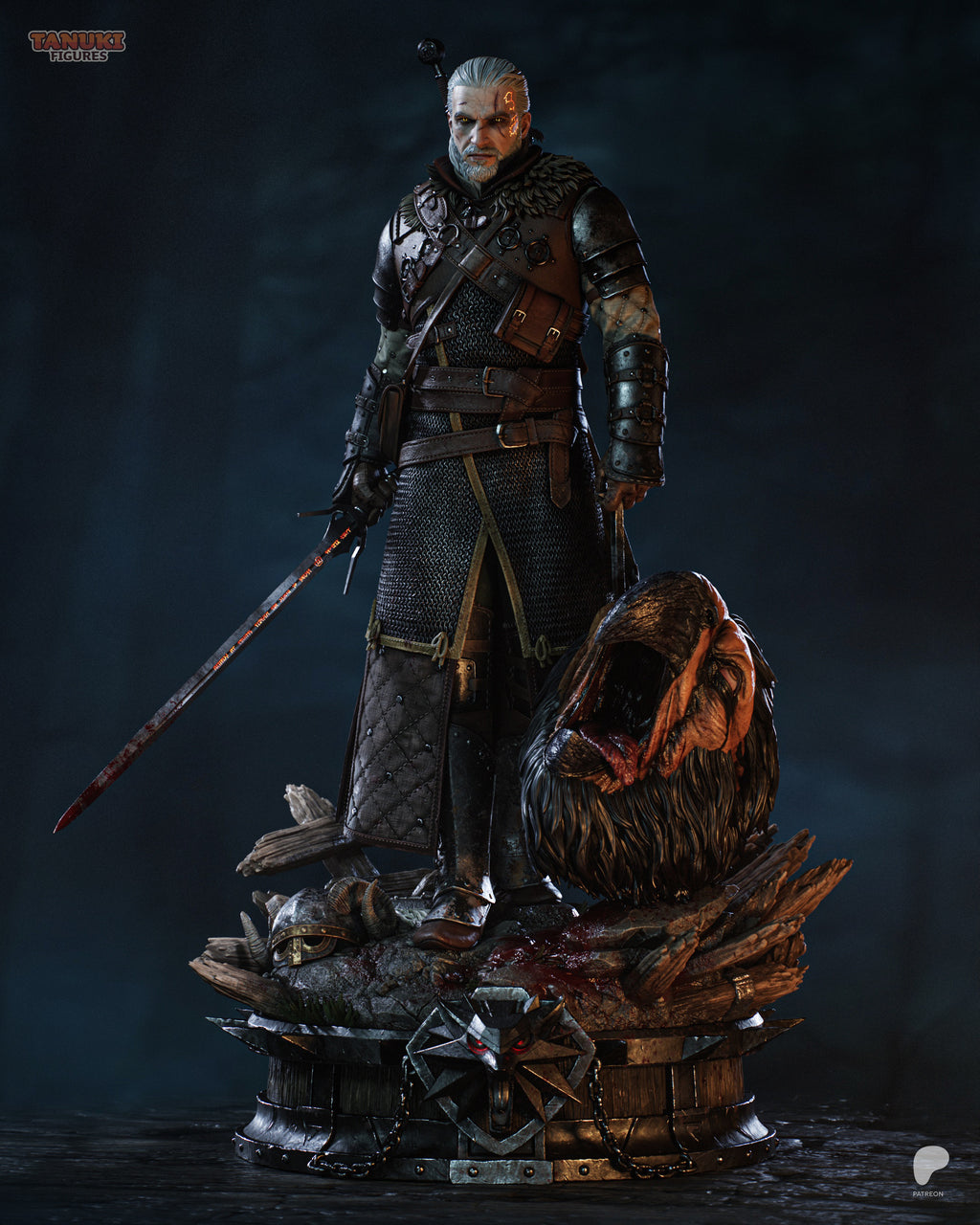 Monster Slayer - Maximum Detailed 16K Resin Statue