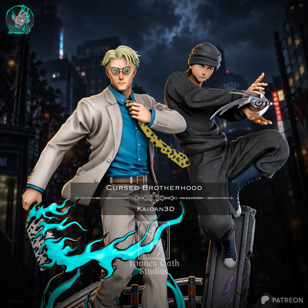 Cursed Brotherhood - Maximum Detailed 16K Resin Statue