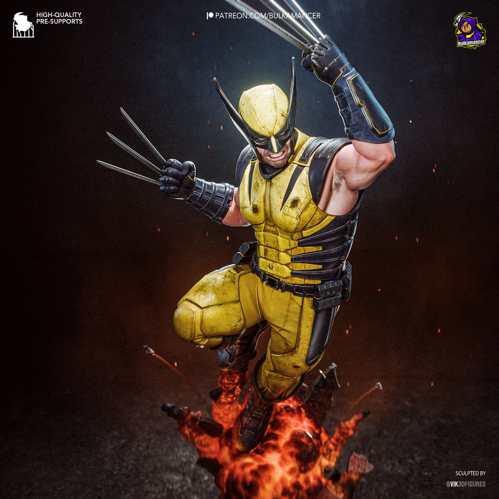 The Feral Weapon - Maximum Detailed 16K Resin Statue