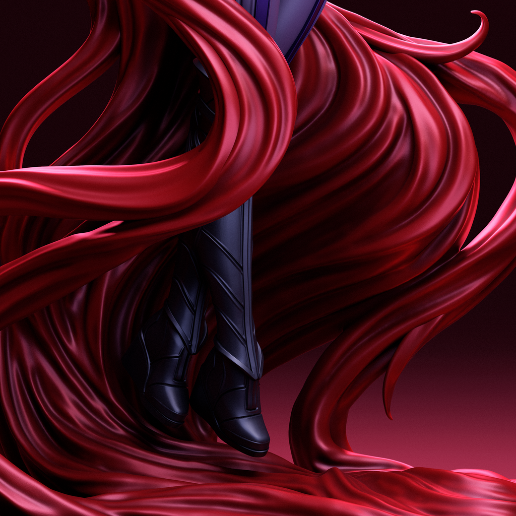Crimson Crown - Maximum Detailed 16K Resin Statue