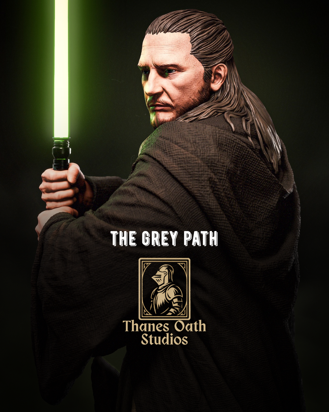 The Grey Path - Maximum Detailed 16K Resin Statue