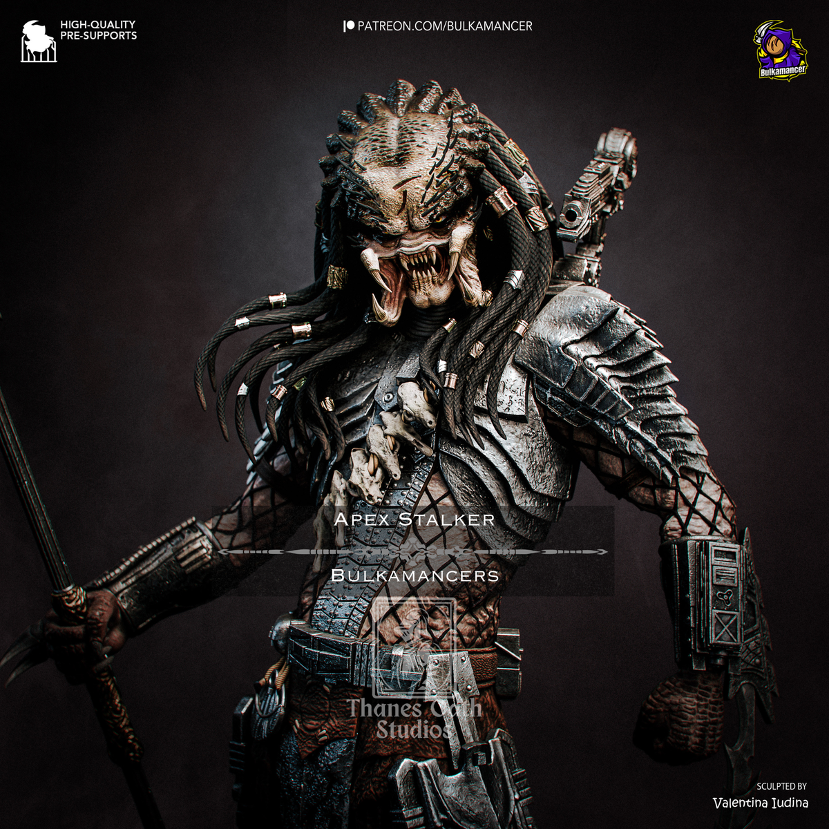 Apex Stalker - Maximum Detailed 16K Resin Statue