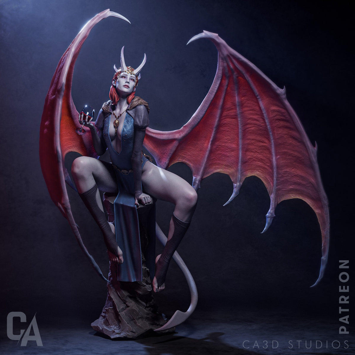 Devil’s Bargain - Maximum Detailed 16K Resin Statue