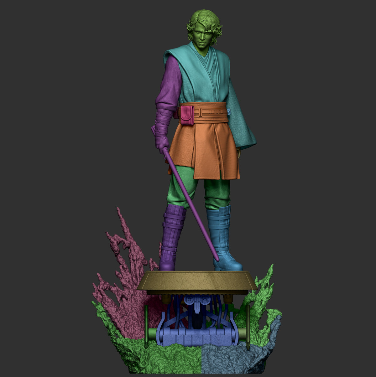 Rise Of The Dark - Maximum Detailed 16K Resin Statue