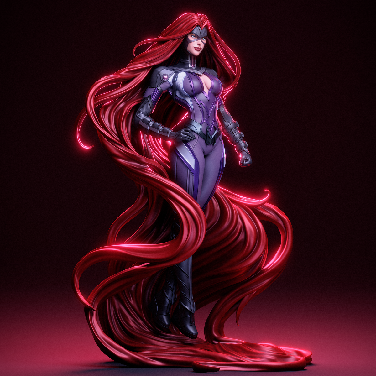 Crimson Crown - Maximum Detailed 16K Resin Statue