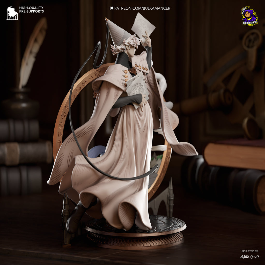 The Spellwright - Maximum Detailed 16K Resin Statue
