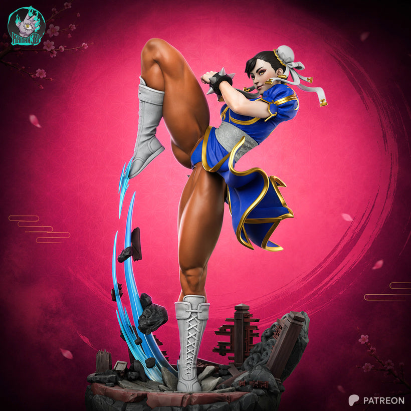 Azure Tempest - Maximum Detailed 16K Resin Statue
