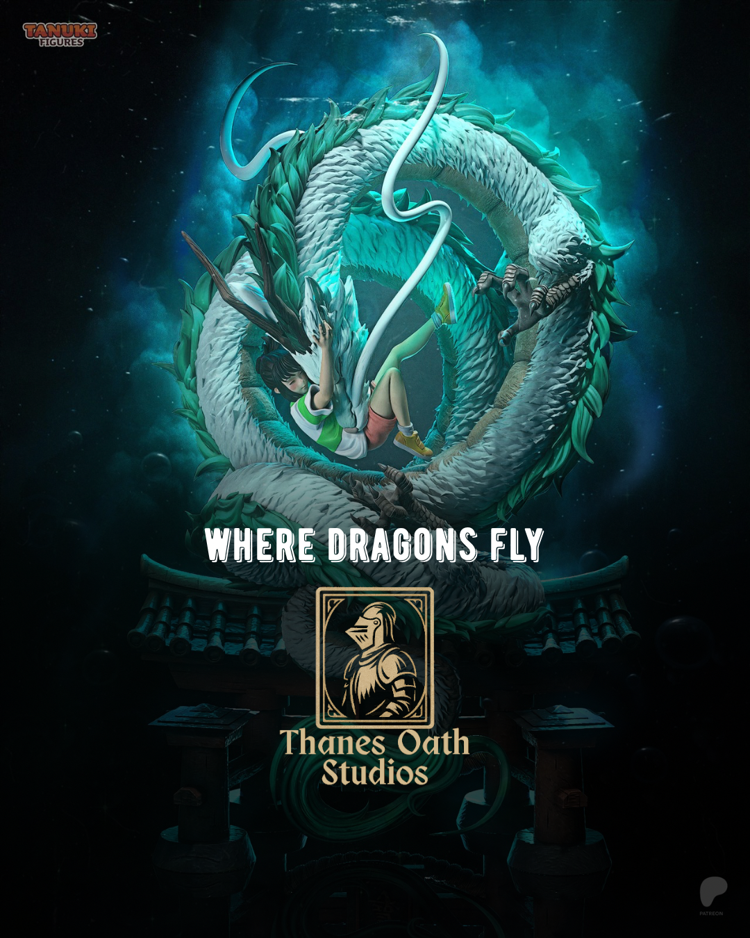 Where Dragons Fly - Maximum Detailed 16K Resin Statue