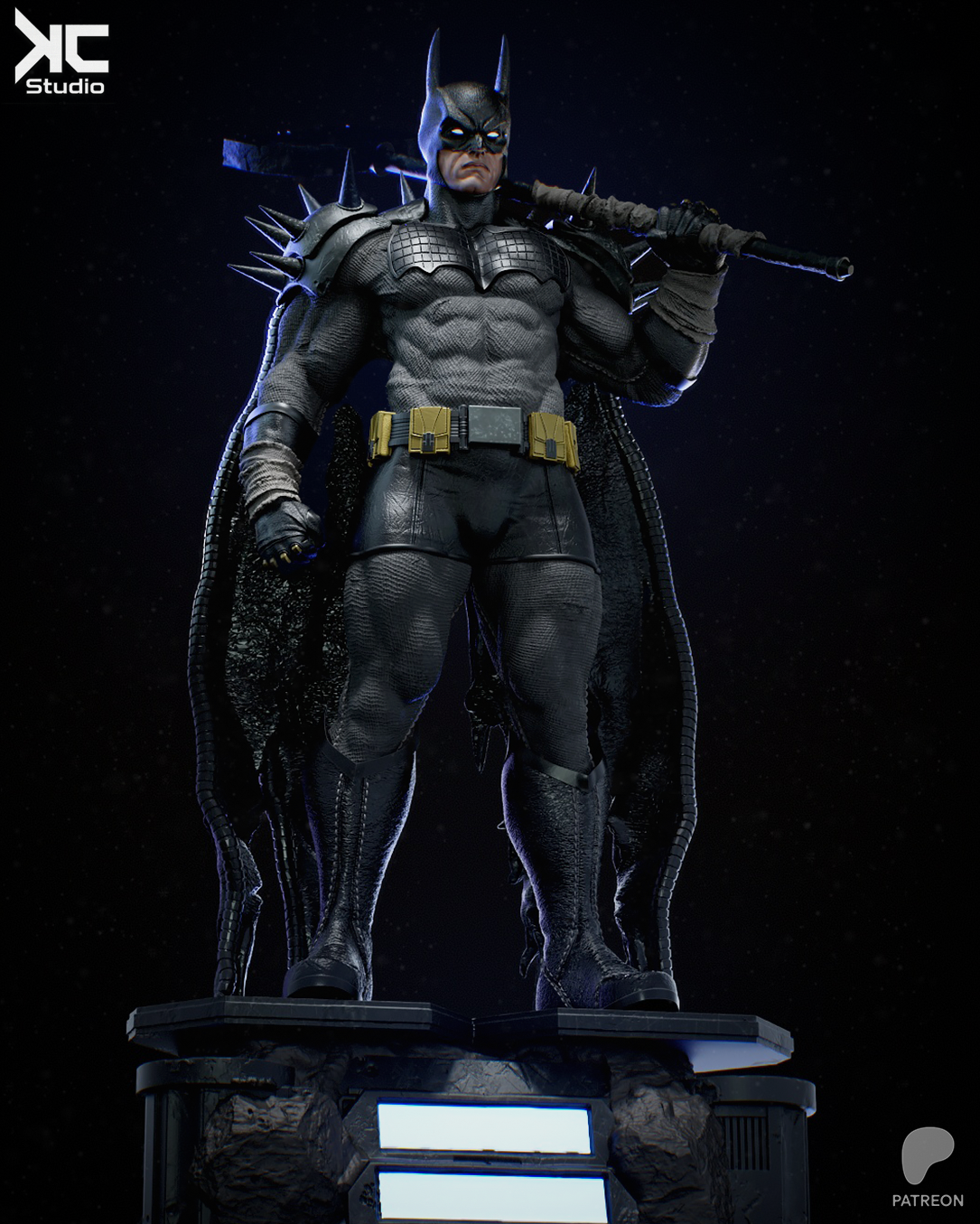 Bat Of Ruin - Maximum Detailed 16K Resin Statue