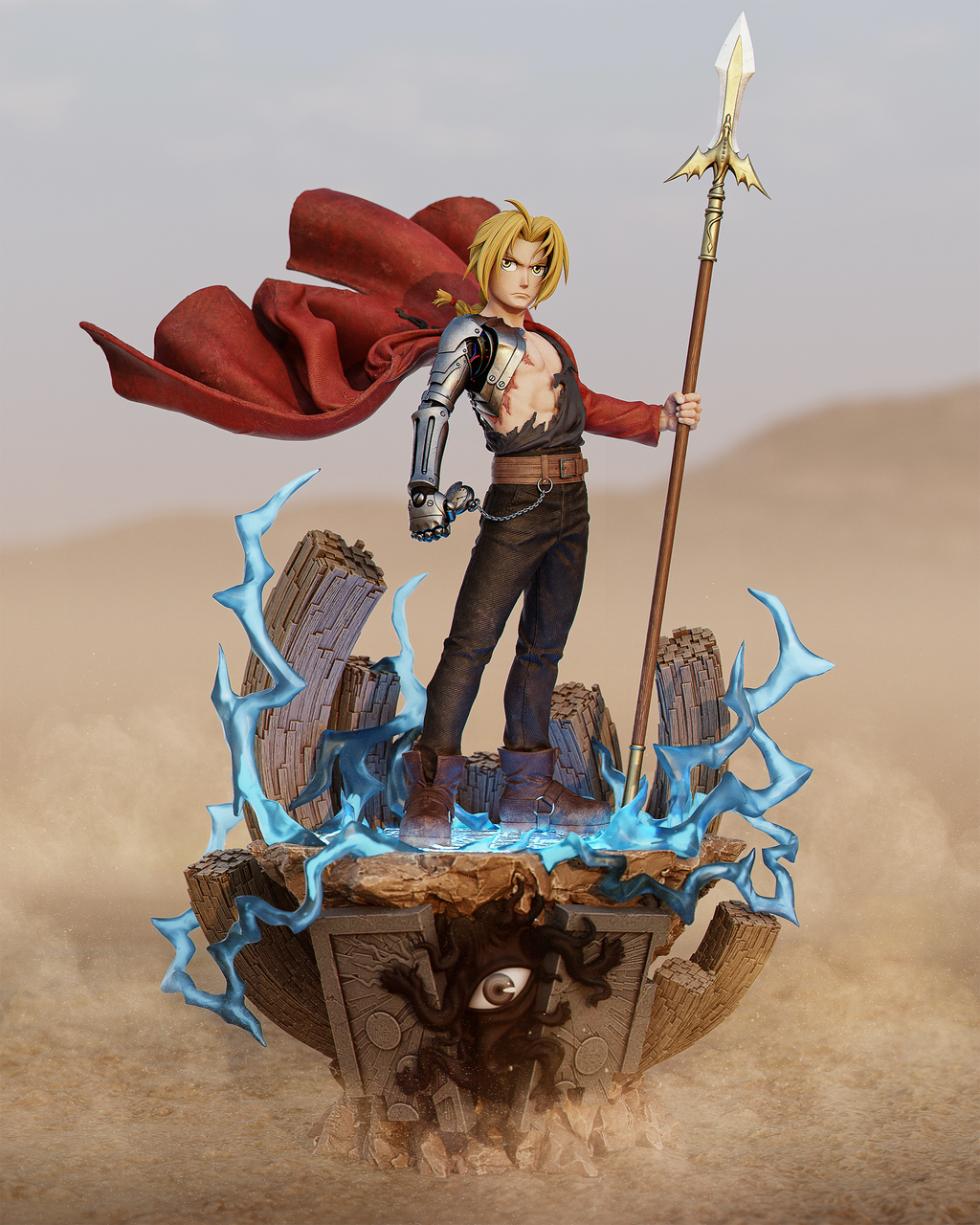 A Brother’s Promise - Maximum Detailed 16K Resin Statue