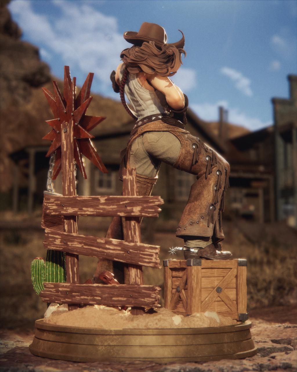Wild Belle - Maximum Detailed 16K Resin Statue