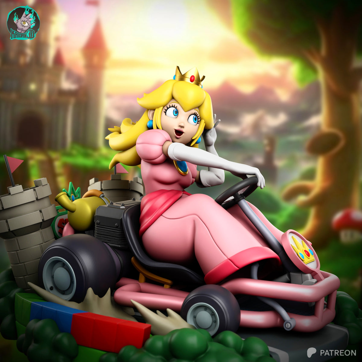 The Blossom Princess - Maximum Detailed 16K Resin Statue