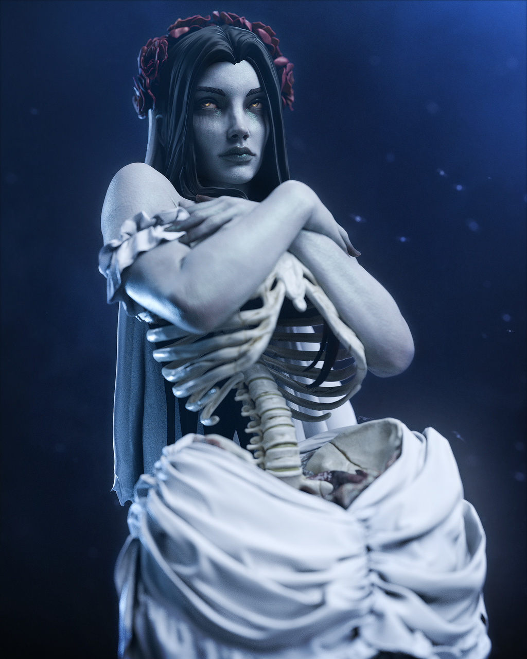 The Undead Bride - Maximum Detailed 16K Resin Statue