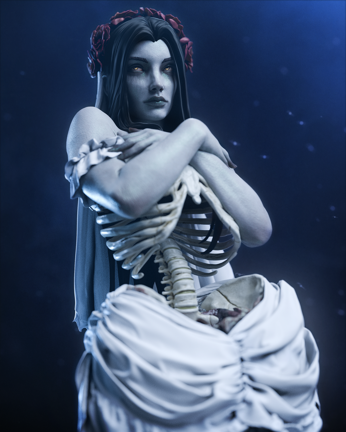 The Undead Bride - Maximum Detailed 16K Resin Statue