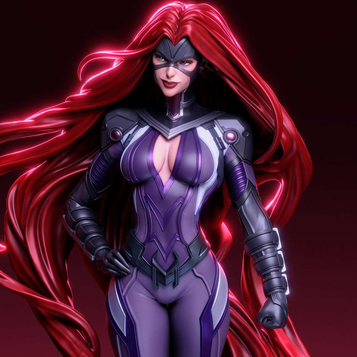 Crimson Crown - Maximum Detailed 16K Resin Statue