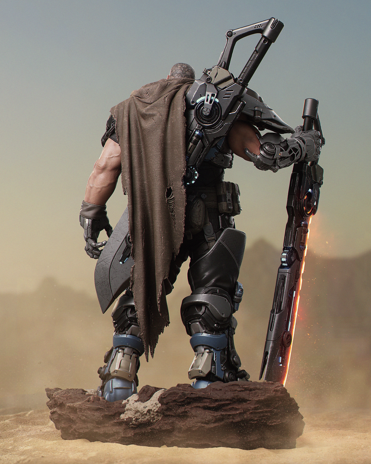 Kurg - Maximum Detailed 16K Resin Statue