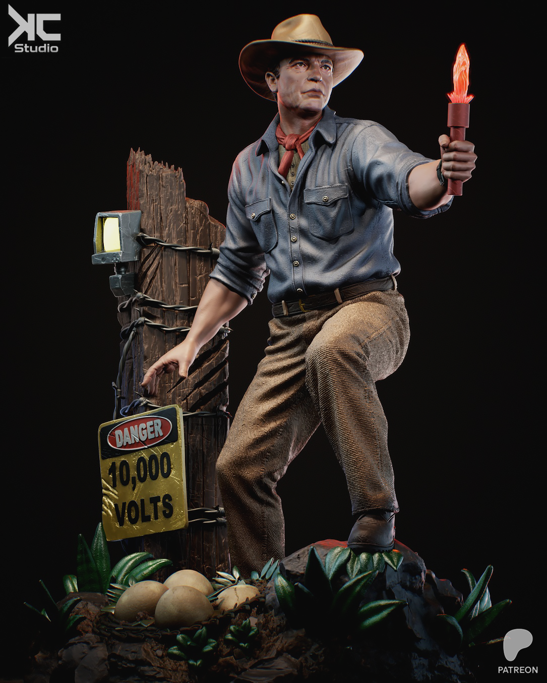 Echoes Of The Ancients - Maximum Detailed 16K Resin Statue