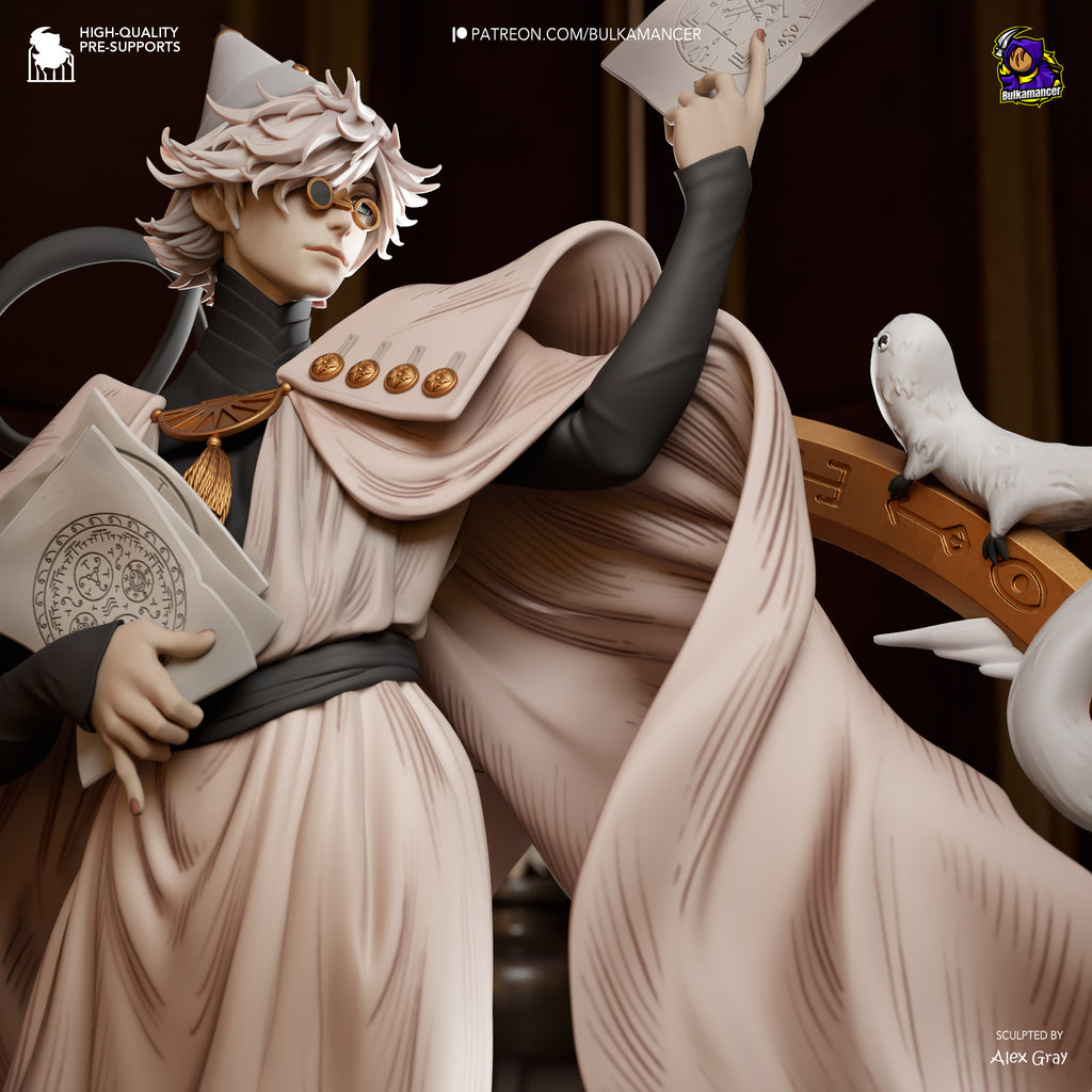 The Spellwright - Maximum Detailed 16K Resin Statue