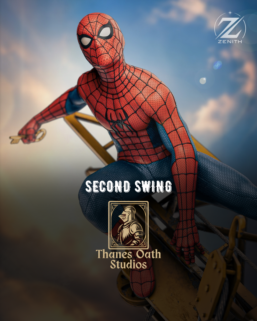 Second Swing - Maximum Detailed 16K Resin Statue