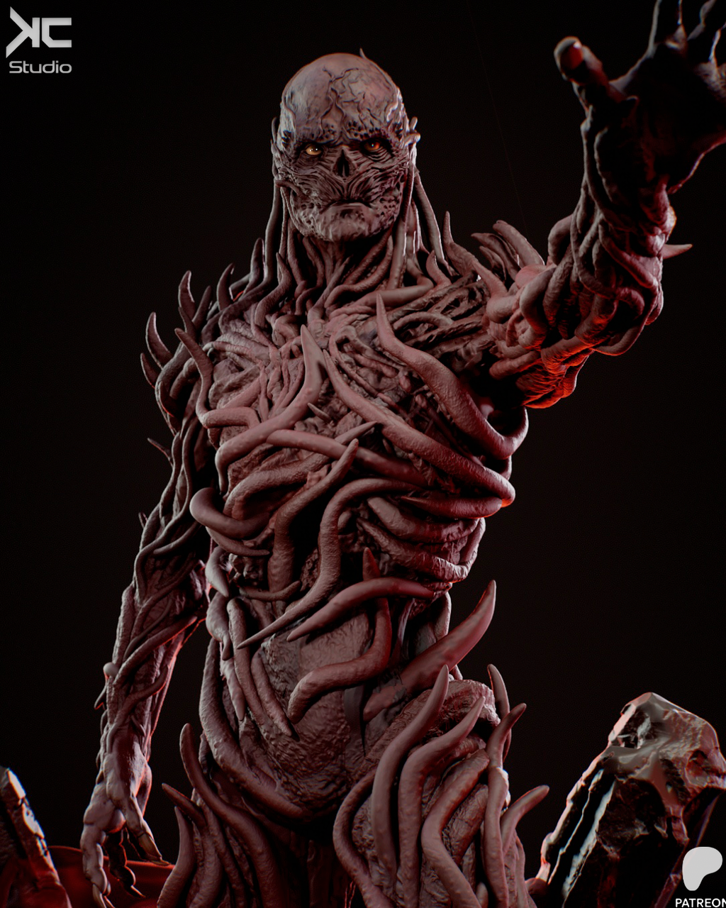 Devourer Of Minds - Maximum Detailed 16K Resin Statue