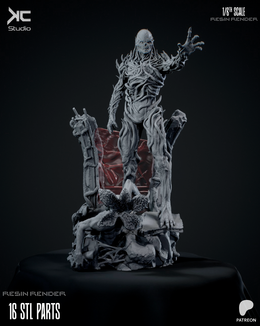 Devourer Of Minds - Maximum Detailed 16K Resin Statue