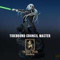 Tidebound Council Master - Sci Fi Alien Force Master High Council Kit Fisto Resin Figure 16K