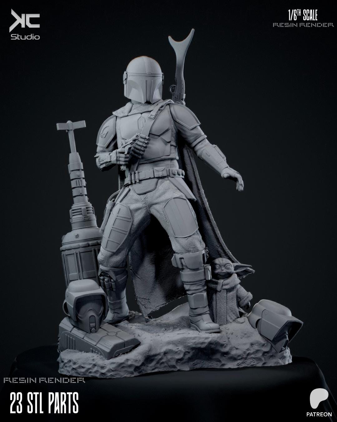 Son Of The Creed - Maximum Detailed 16K Resin Statue
