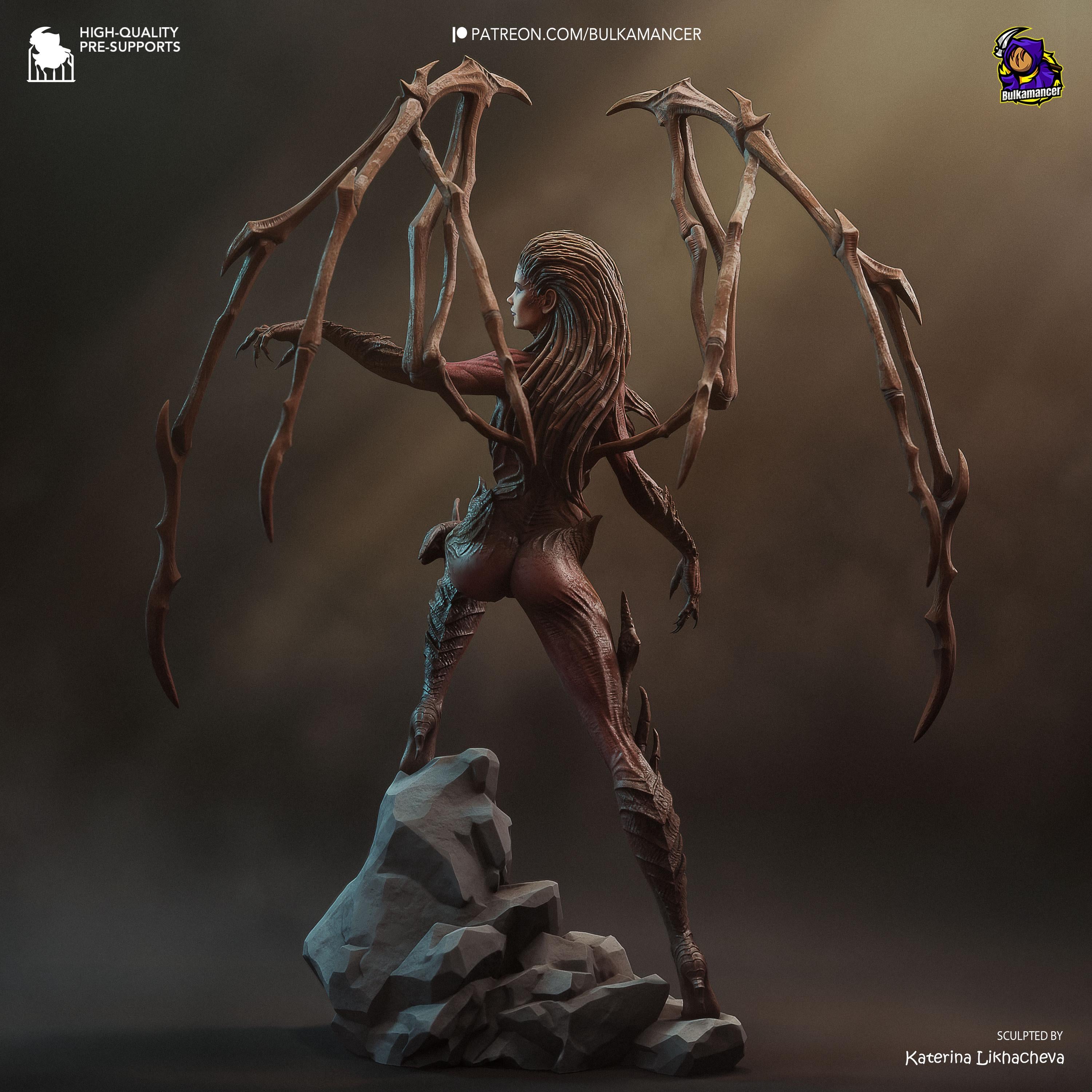 The Red Empress - Maximum Detailed 16K Resin Statue