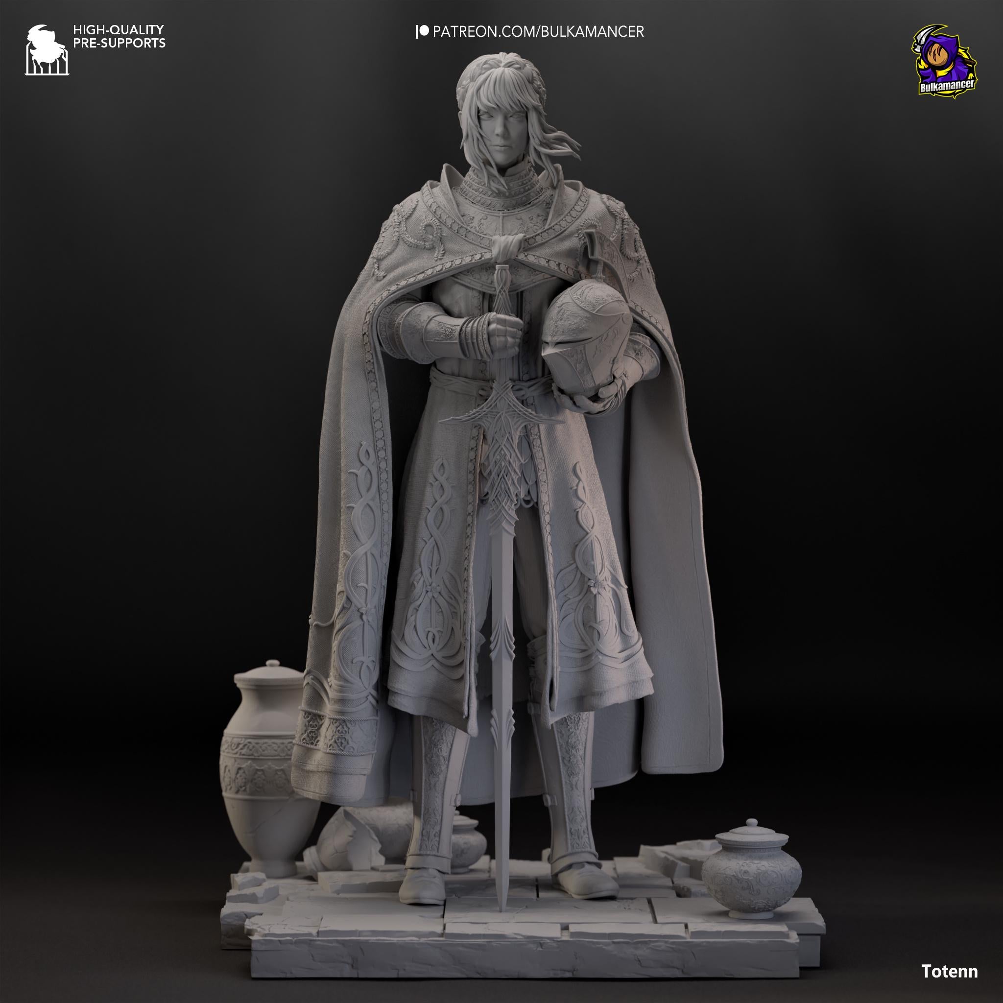 Knight of The Kind Lord - Maximum Detailed 16K Resin Statue