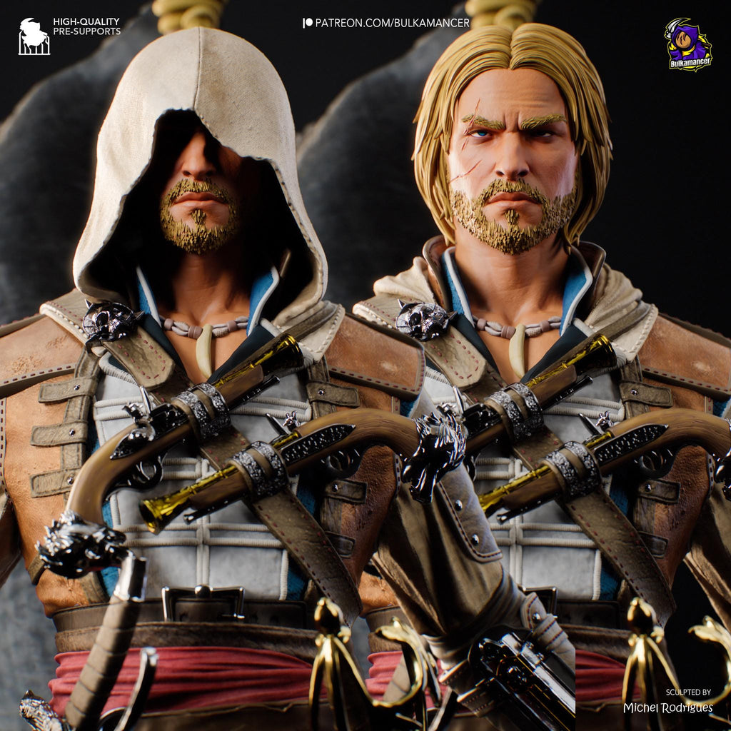 Deadliest Scourge Of The Seas - Maximum Detailed 16K Resin Statue