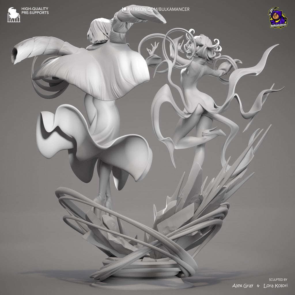 The Calm & The Cataclysm - Maximum Detailed 16K Resin Statue