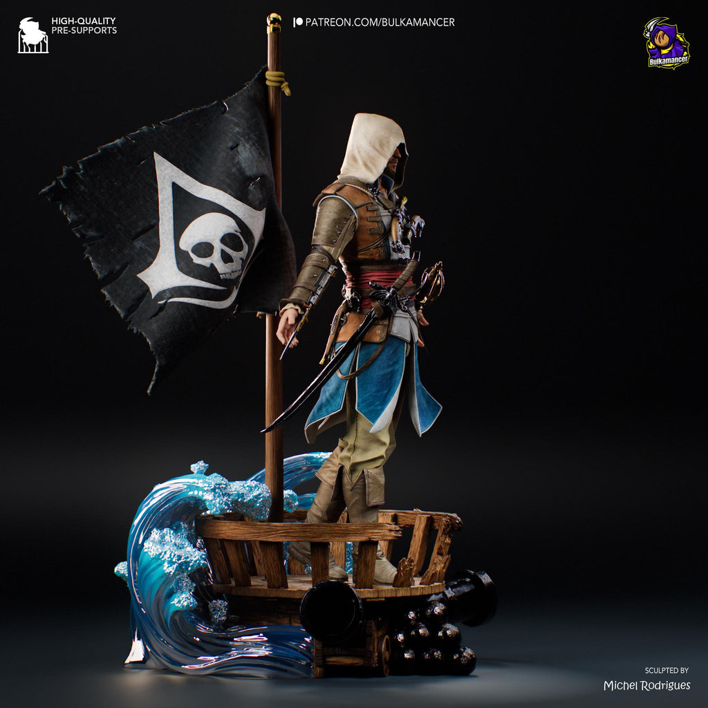 Deadliest Scourge Of The Seas - Maximum Detailed 16K Resin Statue