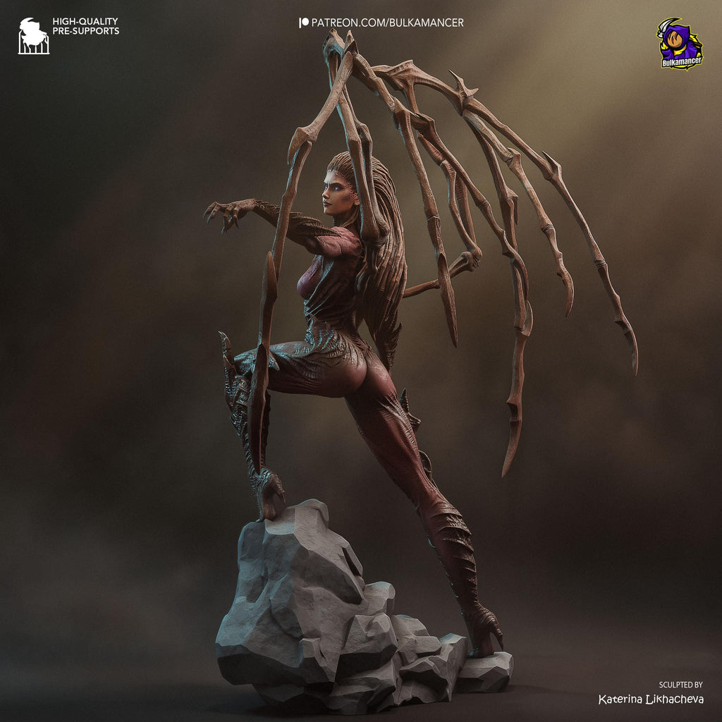 The Red Empress - Maximum Detailed 16K Resin Statue