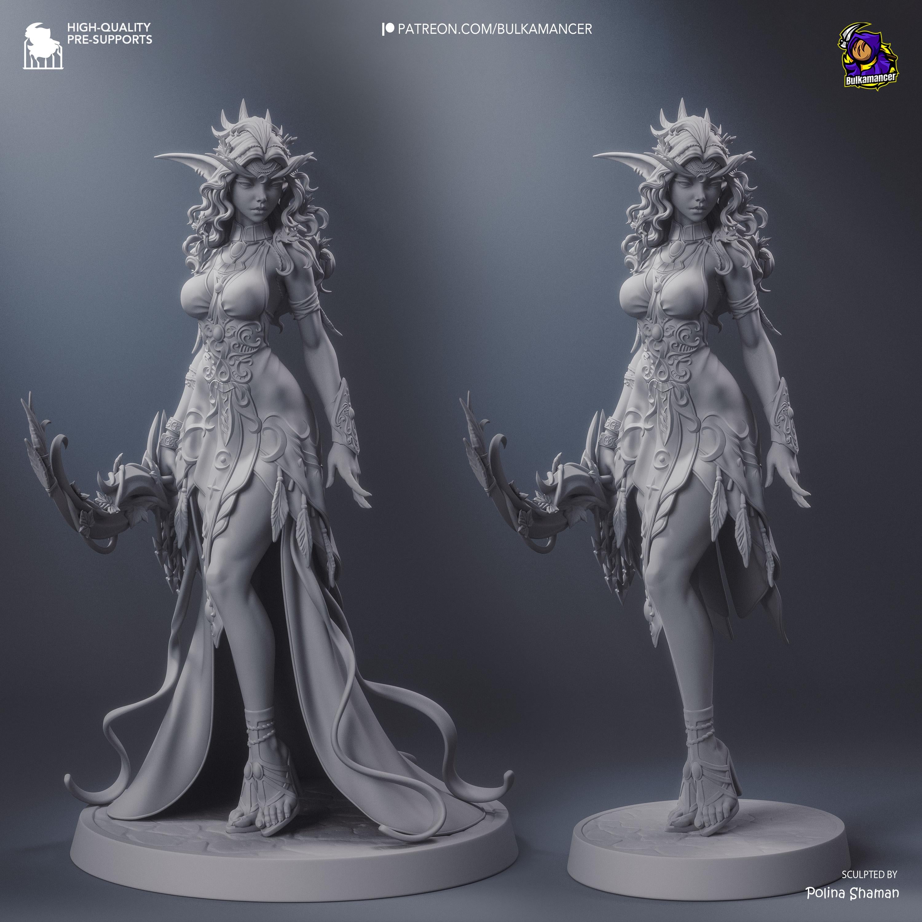 Wind Whisper - Maximum Detailed 16K Resin Statue