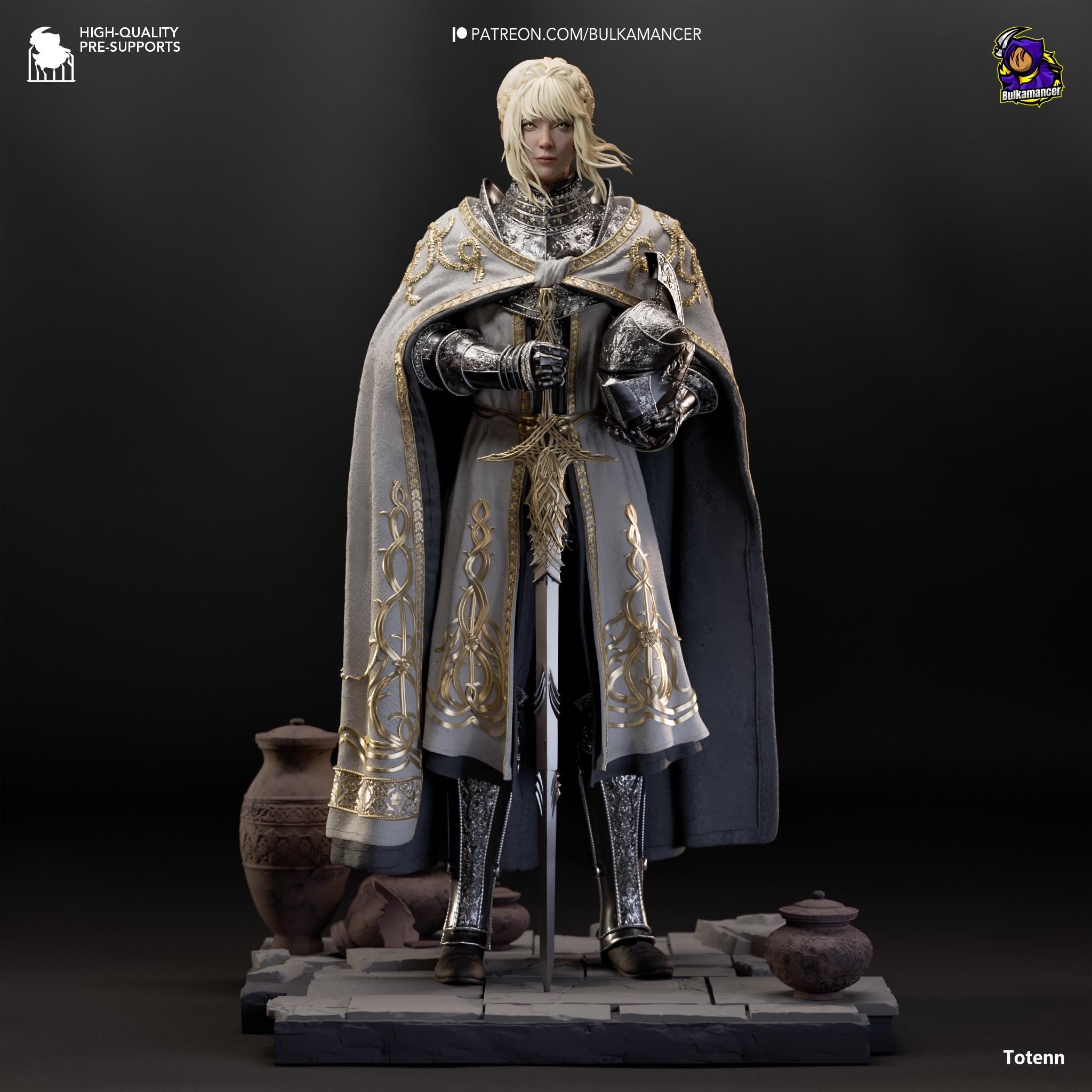 Knight of The Kind Lord - Maximum Detailed 16K Resin Statue