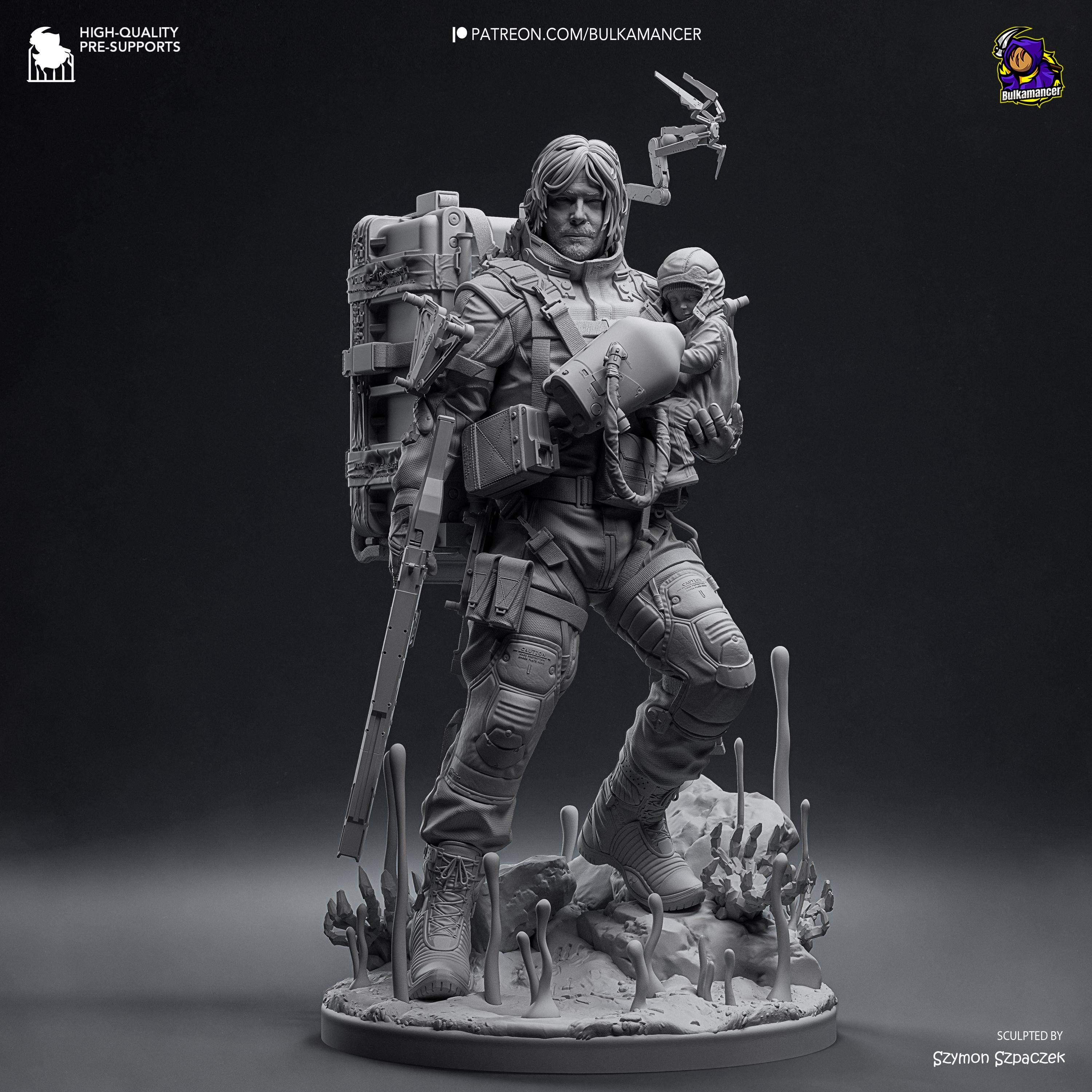 The Courier - Maximum Detailed 16K Resin Statue