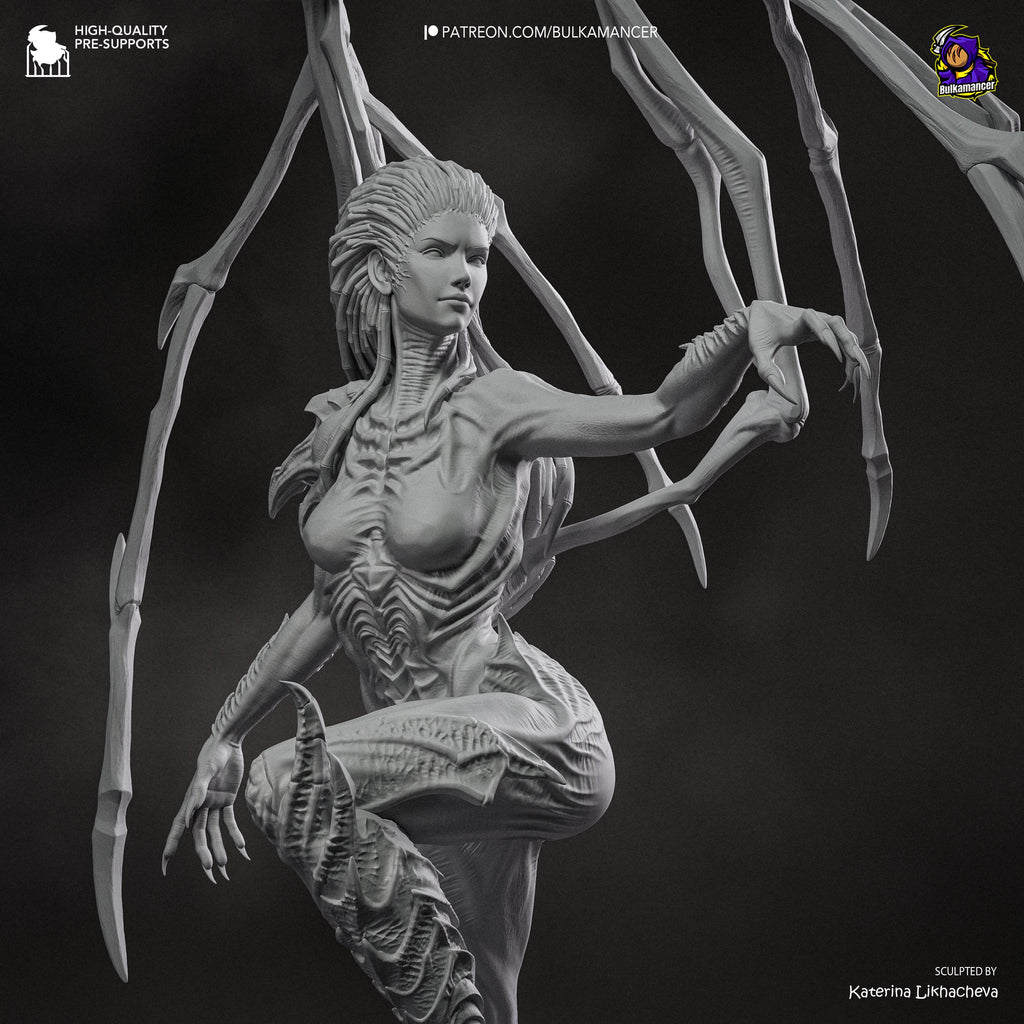 The Red Empress - Maximum Detailed 16K Resin Statue