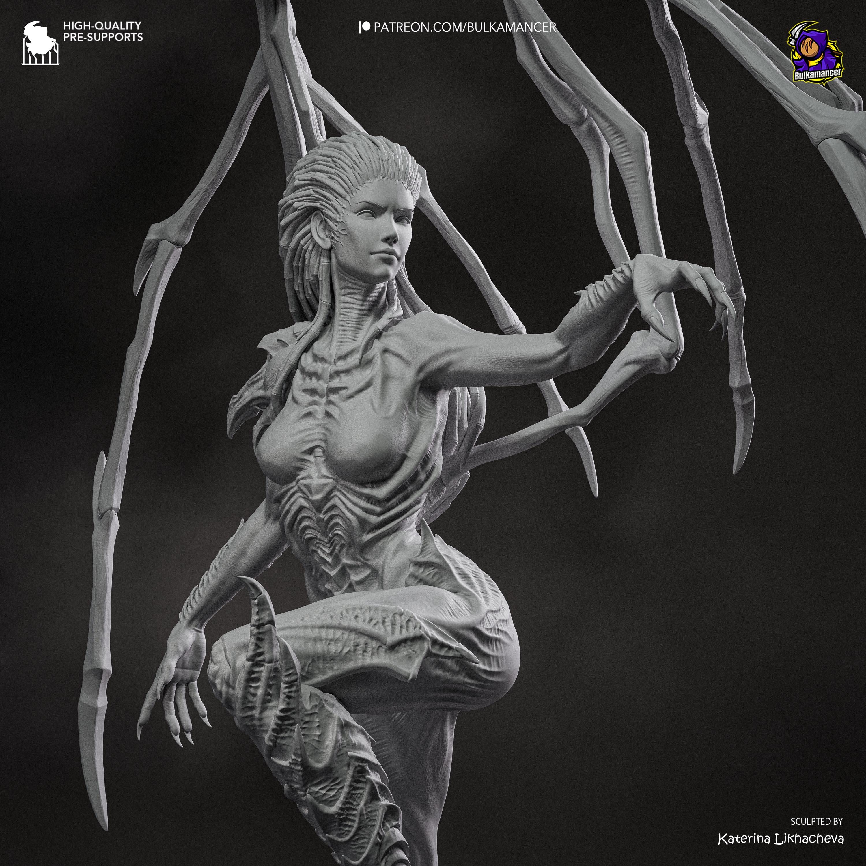 The Red Empress - Maximum Detailed 16K Resin Statue