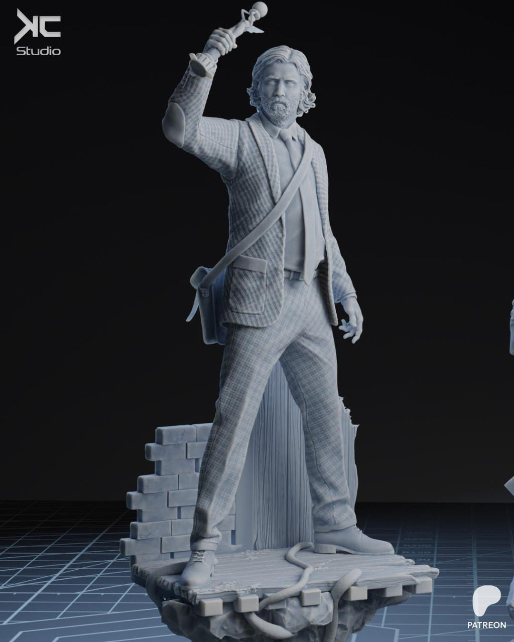 The Nightbound Author - Maximum Detailed 16K Resin Statue