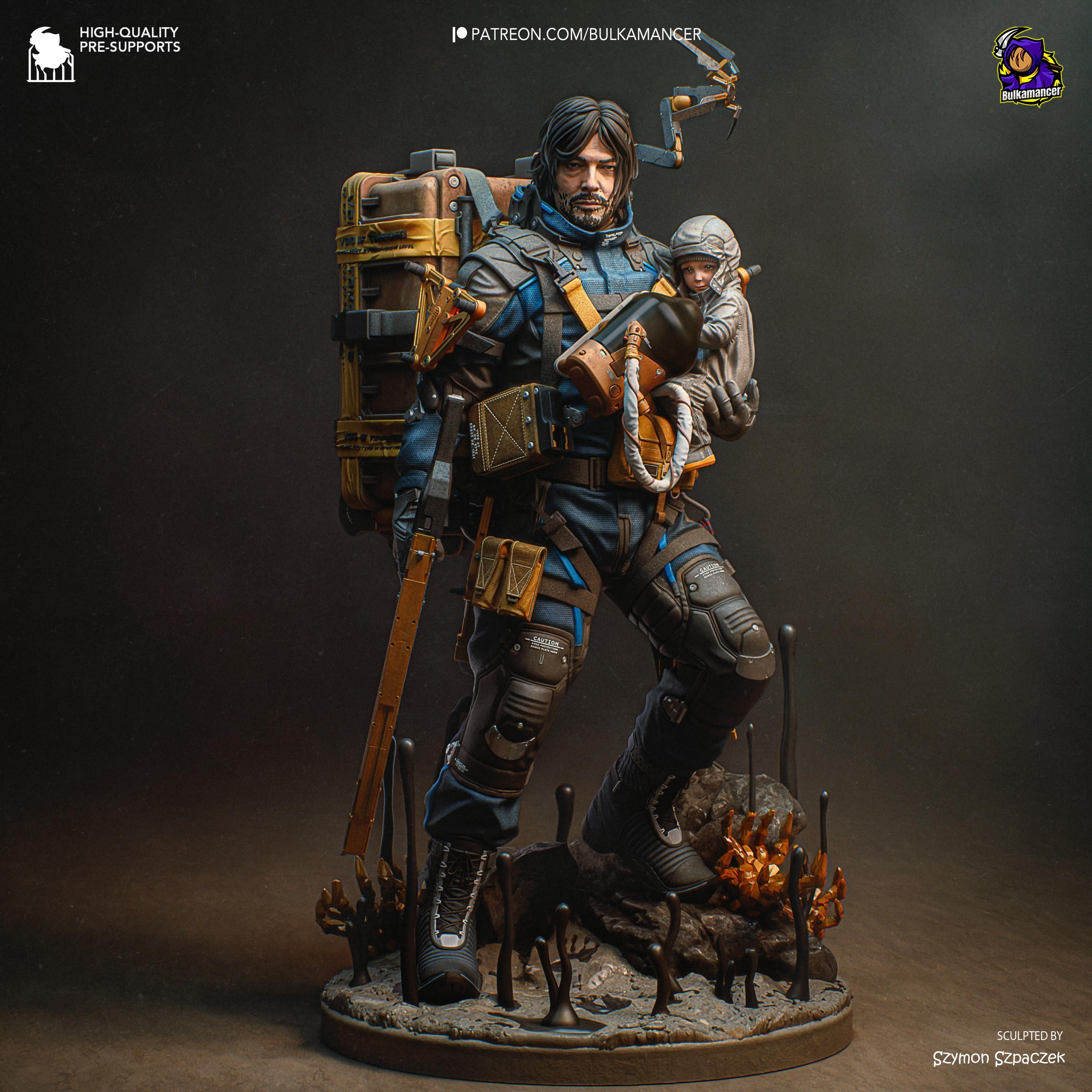 The Courier - Maximum Detailed 16K Resin Statue