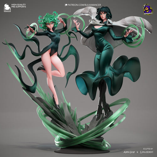 Calm & Cataclysm - Maximum Detailed 16K Resin Statue