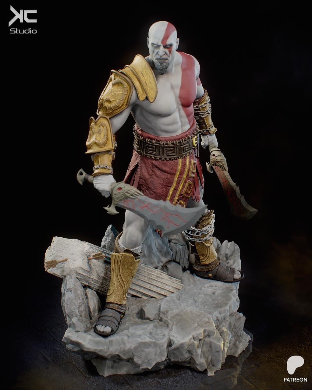 Revenge Incarnate - Maximum Detailed 16K Resin Statue