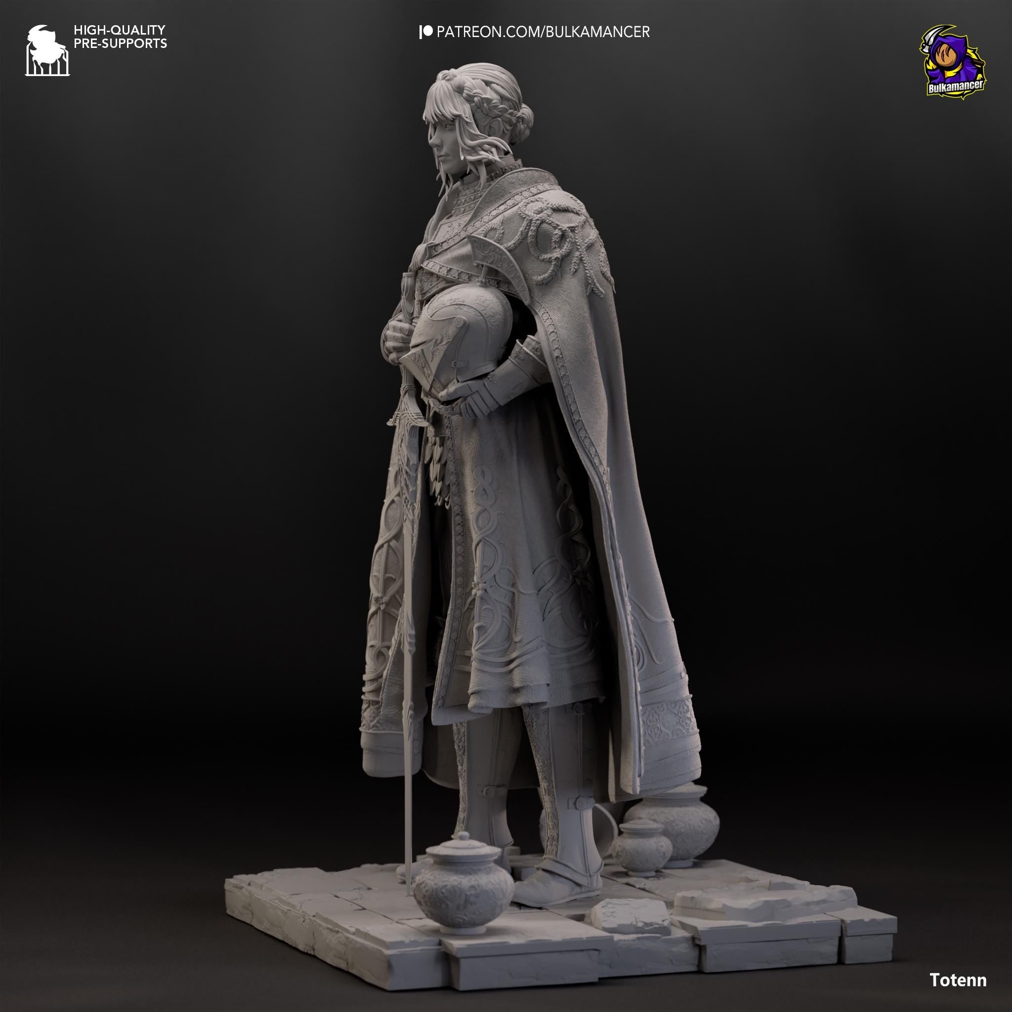 Knight of The Kind Lord - Maximum Detailed 16K Resin Statue