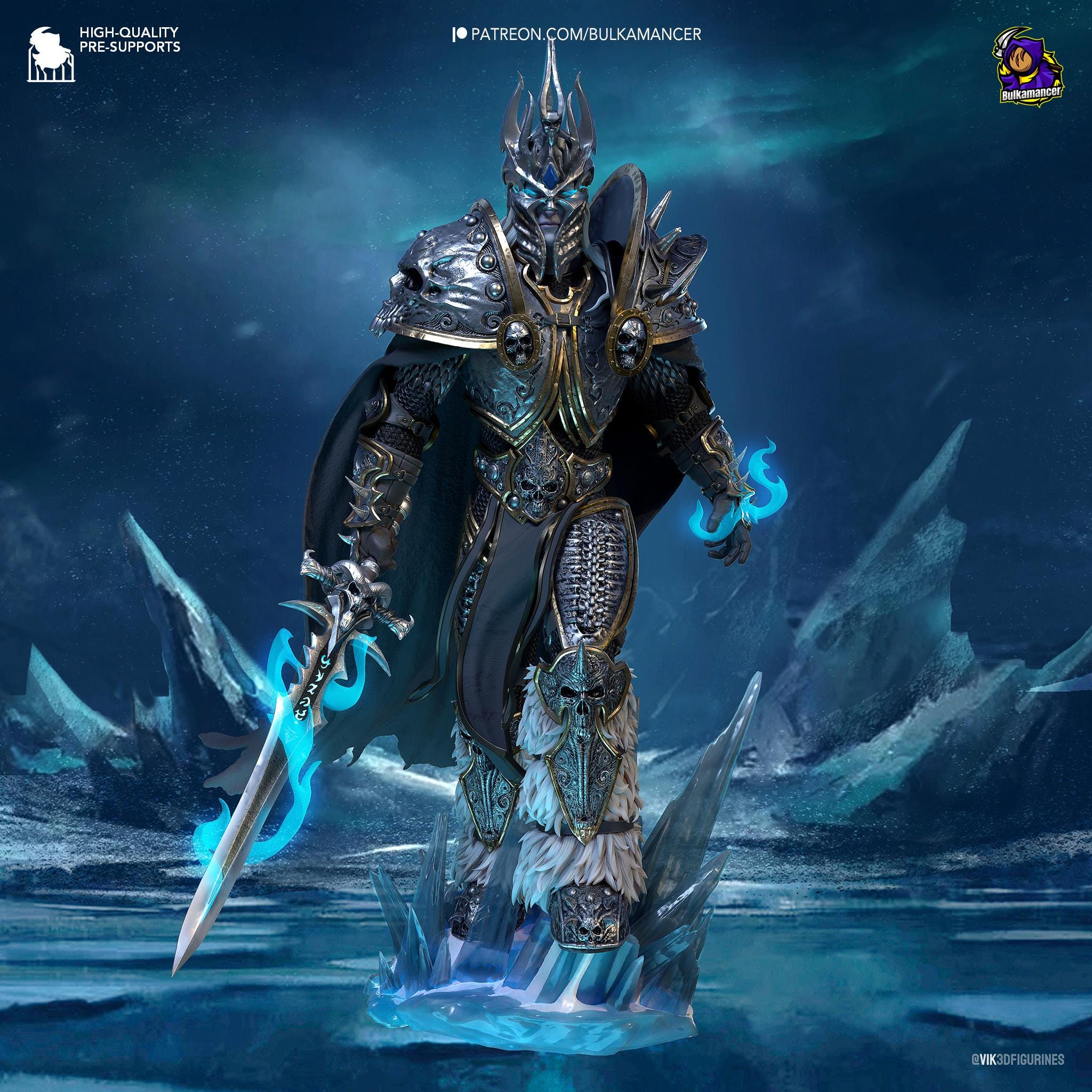Fallen Prince - Maximum Detailed 16K Resin Statue