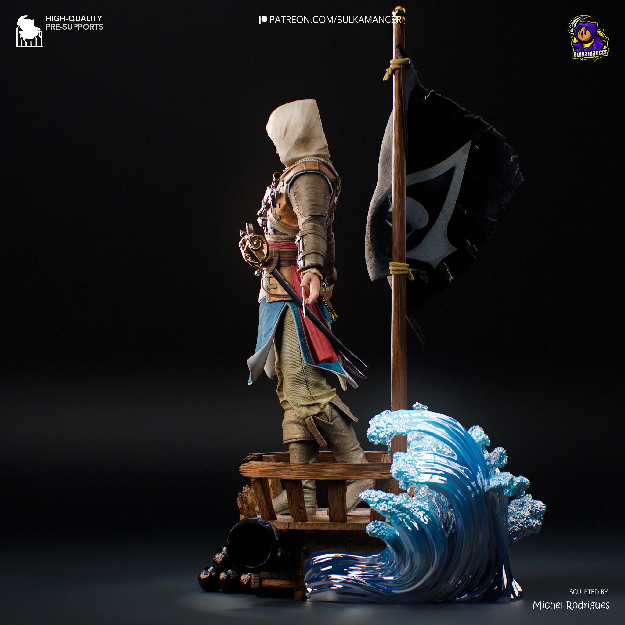 Deadliest Scourge Of The Seas - Maximum Detailed 16K Resin Statue