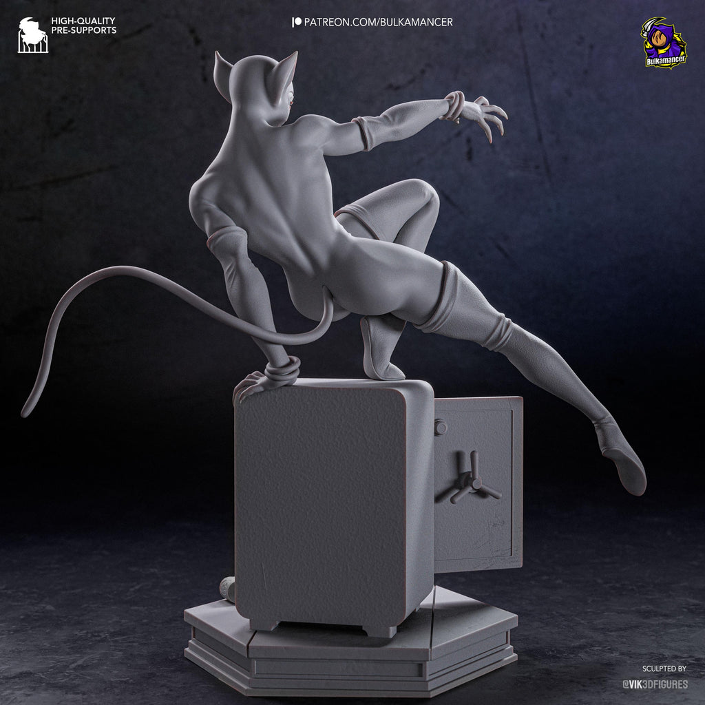 Midnight Thief - Master Thief Burglar Anti-Hero Catwoman Resin Figure 16K