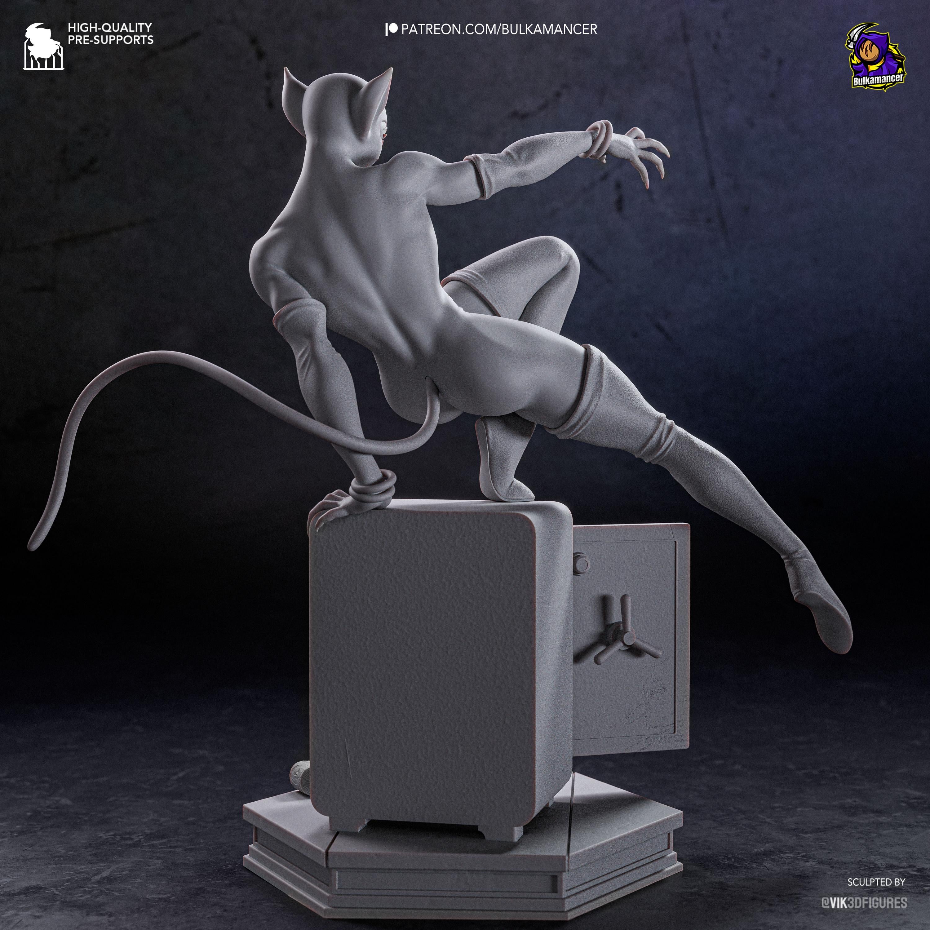 Midnight Thief - Master Thief Burglar Anti-Hero Catwoman Resin Figure 16K