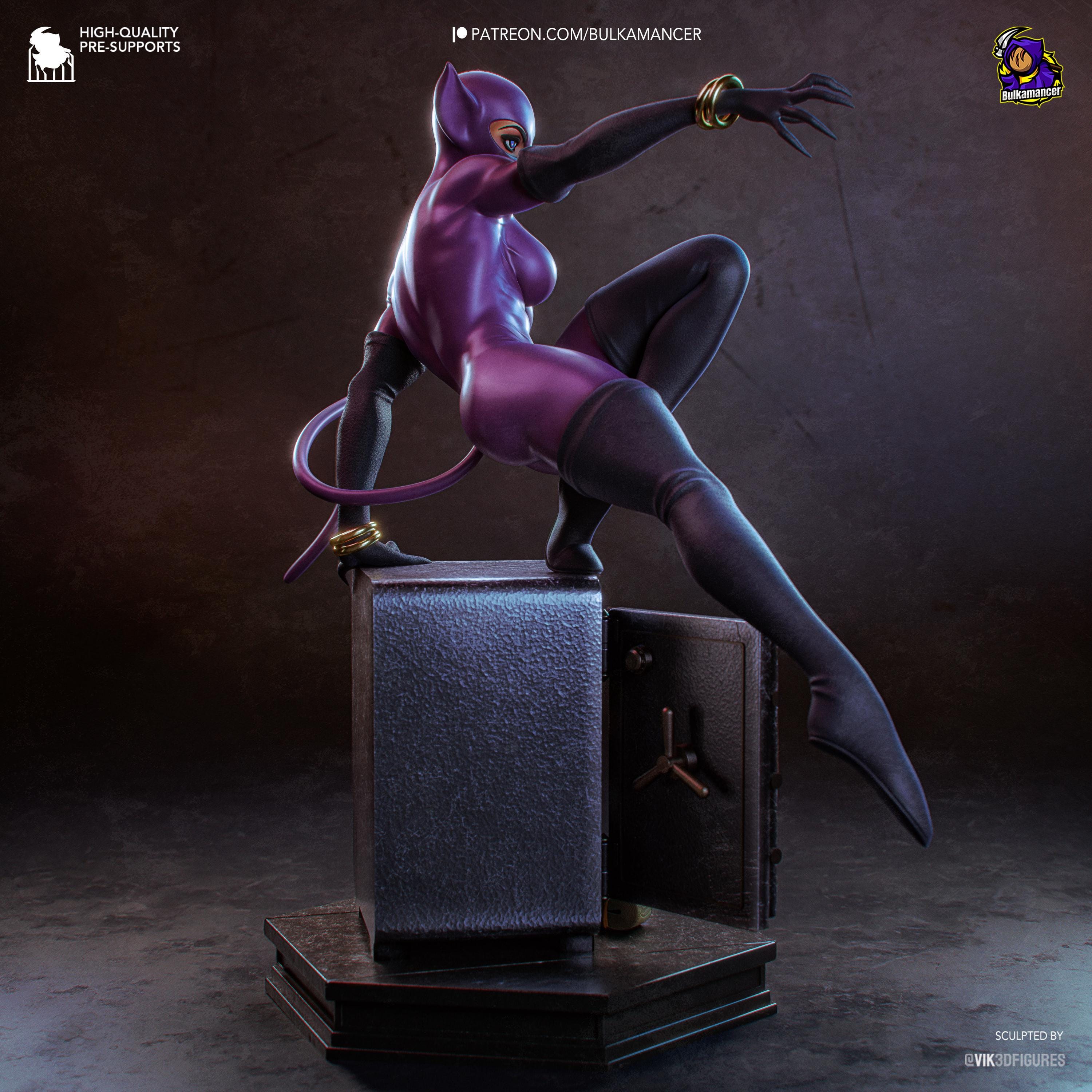 Midnight Thief - Master Thief Burglar Anti-Hero Catwoman Resin Figure 16K