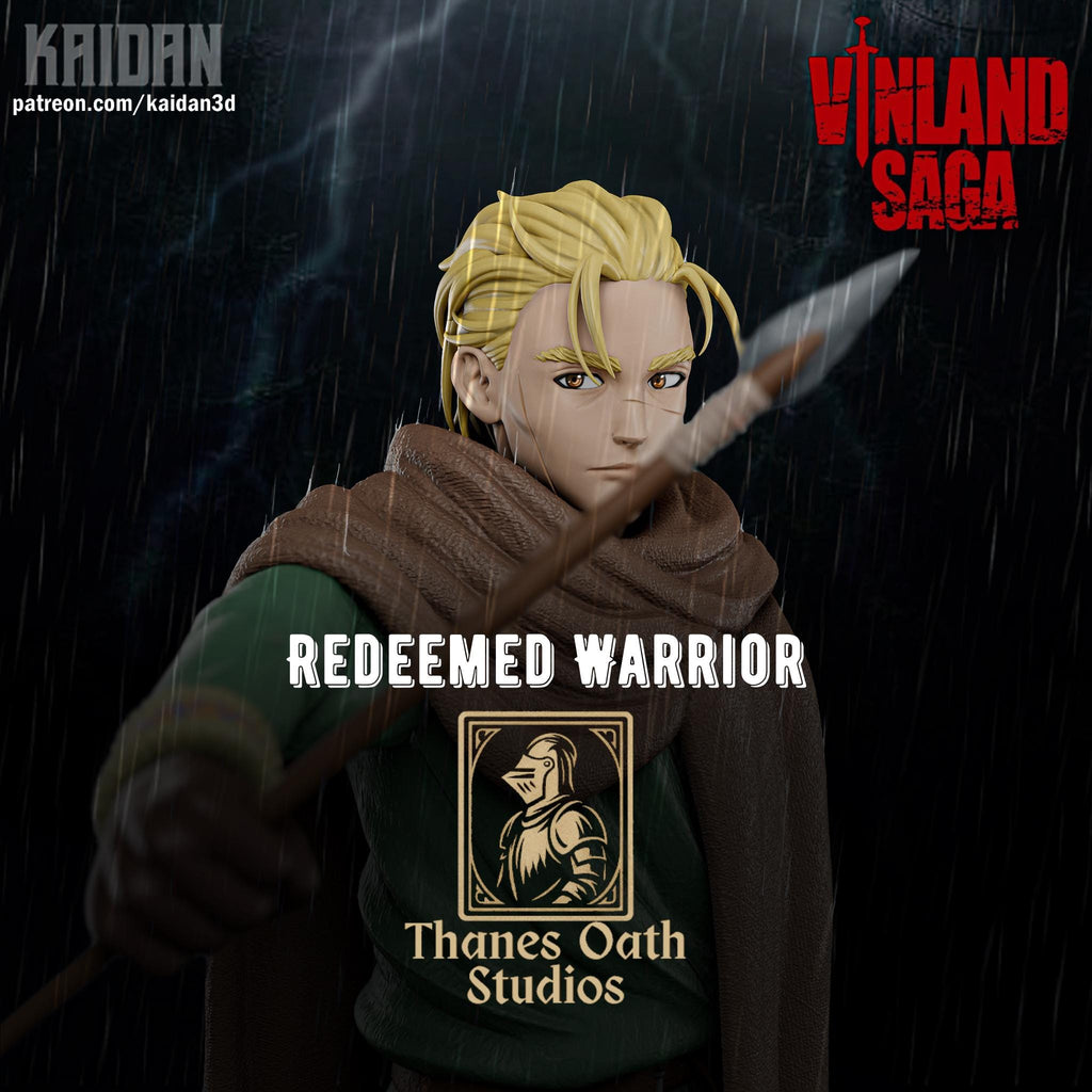 Redeemed Warrior - Viking Warrior Nordic Saga Thorfinn Resin Figure 16K
