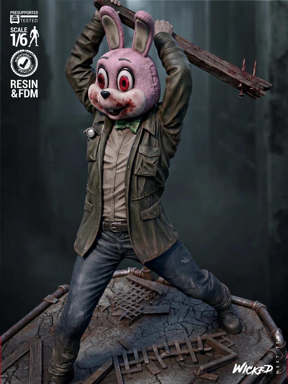 Penitent Wanderer - Psychological Horror Silent City James Sunderland Resin Figure 16K